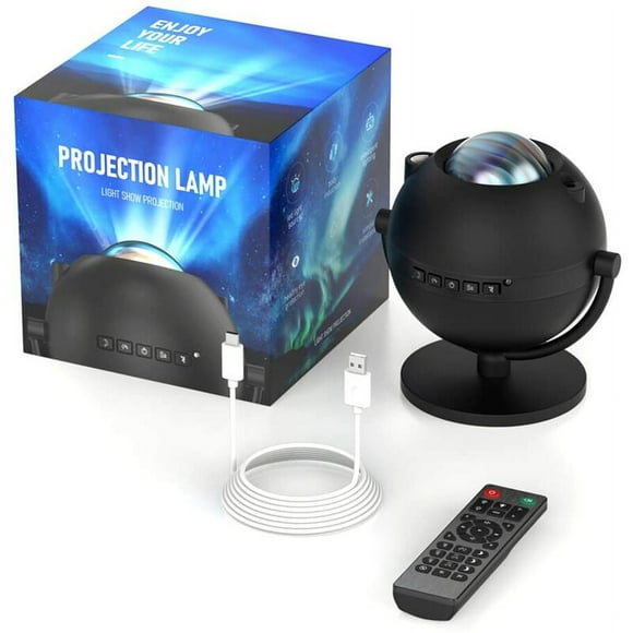 Tuya Smart WiFi Projector Aurora Galaxy Starry Projector with Music Speaker Party Light Works with Alexa Google Home