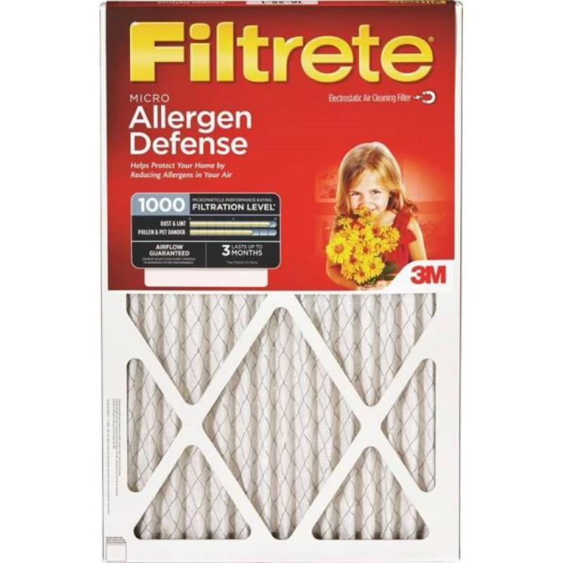 Filtrete 18x20x1 AC Furnace Air Filter MPR 1000 Micro Allergen Defense 6Pack... Enjoy 365 Day