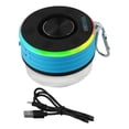 thumbnail image 1 of Bluetooth-Compatible 5.3 FM Radio Shower Radio with Suction Cup blue, 1 of 9