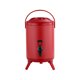 thumbnail image 1 of Wosthever Barriles aislantes de acero inoxidable de gran capacidad para almacenamiento de té imprescindibles para los amantes del té Teteras rojo mate, 1 of 6