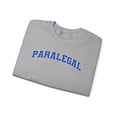 thumbnail image 3 of Paralegal Sweatshirt Gifts Crew Neck Shirt Long Sleeve Unisex, 3 of 7