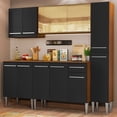 thumbnail image 2 of Cocina Integral Madesa Emilly West 201cm Marrón/Negro, 2 of 10