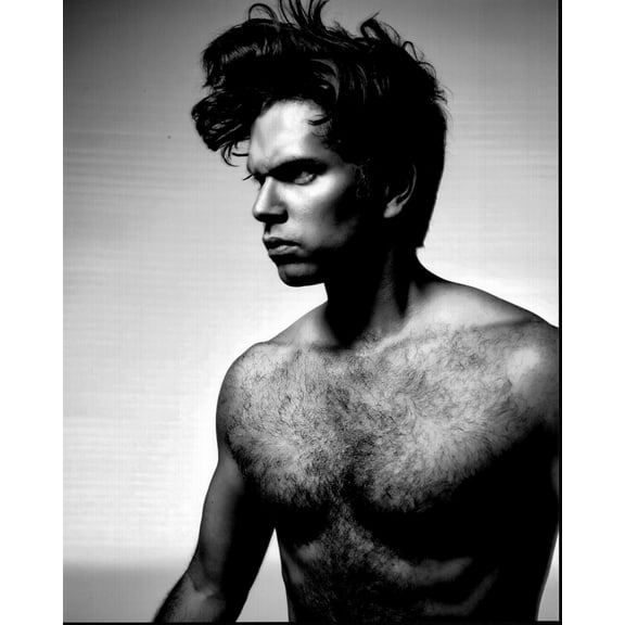 Nick Holmes Shirtless Headshot Black And White Photo Print (8 x 10) - Item # MVM74278