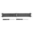 thumbnail image 2 of Metal Watch Band, Replacement Skin Friendly Watch Band Strap Adjustable  for A2212 Black,Silver, 2 of 7
