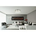 thumbnail image 2 of Elegant Lighting Sydney 44" 10 Light Royal Crystal Flush Mount, 2 of 7