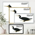 thumbnail image 4 of Designart 'Ancient Bird Life IV' Traditional Framed Canvas Wall Art Print, 4 of 5