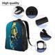 thumbnail image 5 of Disketp Largemouth Bass Fish Mochila Unisex de Apertura Lateral Completa, Mochila para Laptop para Escuela, Trabajo y Viajes, 5 of 8