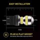 thumbnail image 4 of 2X 7443 7440 W21W LED Bulb T20 W21/5W LED Lights DRL Canbus for Toyota Corolla Yaris Super Bright Daytime Running Lights, 4 of 5