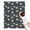Dark Blue Fairy, variant on Dark Blue Fairy Princess Pattern Blanket,Comfortable Soft Flannel Throw Blanket,All Season,Warm Lightweight Blankets for Sofa Bed Couch Living Room Chair,30"x40"