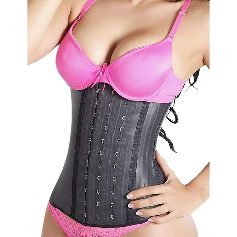 Lover-Beauty Breathable Waist Trainer for Women Latex Fajas Colombianas  Workout Waist Cincher Corset (5X-Large, Black) at  Women's Clothing  store