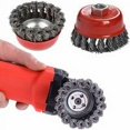 thumbnail image 1 of Weed Brush Head Brush Cutter Universal Steel Wire Weed Tray Landscaping Trimming Irrigation Machine Accessories (4 Inch), 1 of 5