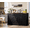 Black, variant on Timagebreze 70 Inch Farmhouse Sideboard with 4 Doors & Adjustable Shelves, Wood Buffet Cabinet for Dining Room
