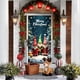 thumbnail image 5 of Christmas Door Curtain Santa Claus Polyester Fabric Decorative Cover for Holiday Party Wall and Door Hanging Festival Home Decor, 5 of 6