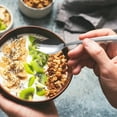thumbnail image 6 of Qiangzon Camping Utensils Metal Spork 2-In-1 Stainless Steel Spork – Reusable Camping & Travel Utensil for Noodles, Soup, Dessert, Picnic, and Everyday Use 1X Spoon, 6 of 6