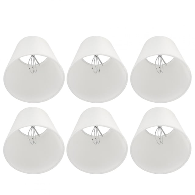 Chandelier Lampshade,6Pcs Household Chandelier Fabric Lamp Accessory Lampshade Leading Edge Technology
