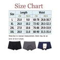 thumbnail image 2 of Men's Trunks Underwear Seamless Boxer Briefs Elastic Soft Thin Underpants Solid, 2 of 5