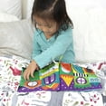 thumbnail image 6 of Melissa & Doug Soft Activity Baby Book - The Wonderful World of Peekaboo!, 6 of 9