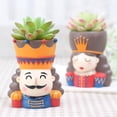 thumbnail image 3 of Coofit Cartoon Plant Pot Resin: Decorative Flower Pot Succulent Planter Pot for Garden, 3 of 3