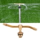 thumbnail image 3 of pstuiky Pulverizador rotatorio automático de brazo para riego de jardín aspersor giratorio automático boquilla de riego giratoria de latón., 3 of 3