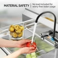 thumbnail image 6 of Ktaxon Commercial Stainless Steel Sink, Freestanding Kitchen Utility Sink with 3 Compartment and Left Side Drainboard, 43.9" x 20" x 43.3, 6 of 8