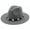 Grey, variant on Cowboy Hats for Women Women Classic Hat Khaki Cowboy Hat Wide Brim Western Outback One Size