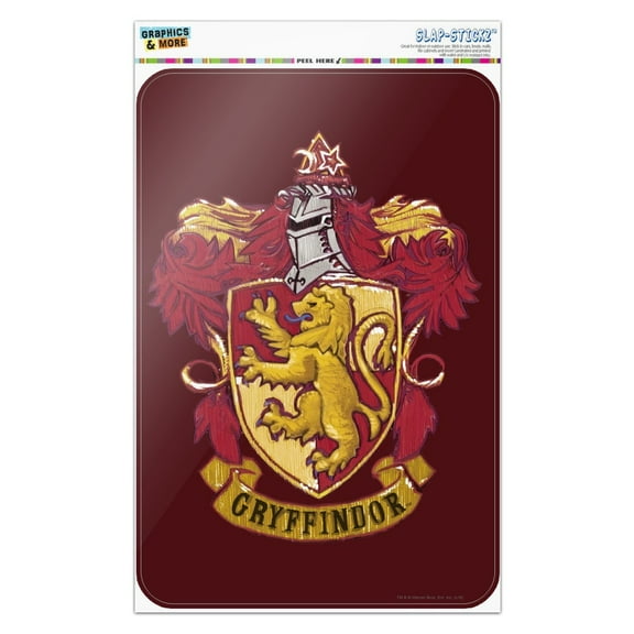 Harry Potter Gryffindor Painted Crest Home Business Office Sign