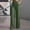 Green, variant on High Waist Drawstring Draped Wide Leg Dress Pants, Breathable Comfort Trousers for Work Commute & Casual Office Wear Red S
