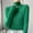 Green, variant on Amidoa Beige Sweaters for Women Trendy Long Sleeve Turtleneck Slim Lightweight Basic Cozy Sweaters Cardigans for Women L