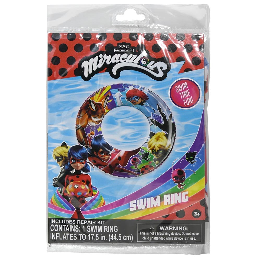 Miraculous Tales of Ladybug Inflatable Swimming Ring 50cm 19.75" 
