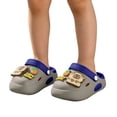 thumbnail image 7 of Girls' Sandals Lightweight Garden Clog Sandals Summer Outdoor Hole Punch Design Slippers for Kids Grey 10-10.5 Years, 7 of 7