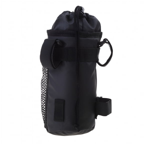 ACDANC 2026 New Bike Cup Holder, Bike Water Bottle Holder Bicycle Handlebar Drink Holder with Mesh-Phone Bag for Cruiser, Mountain Bike