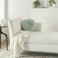 thumbnail image 4 of Mint Tufted Round Throw Pillow, 4 of 6