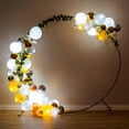 thumbnail image 3 of illooms Light Up LED Gold, Silver & White Balloons 50PK, 3 of 9