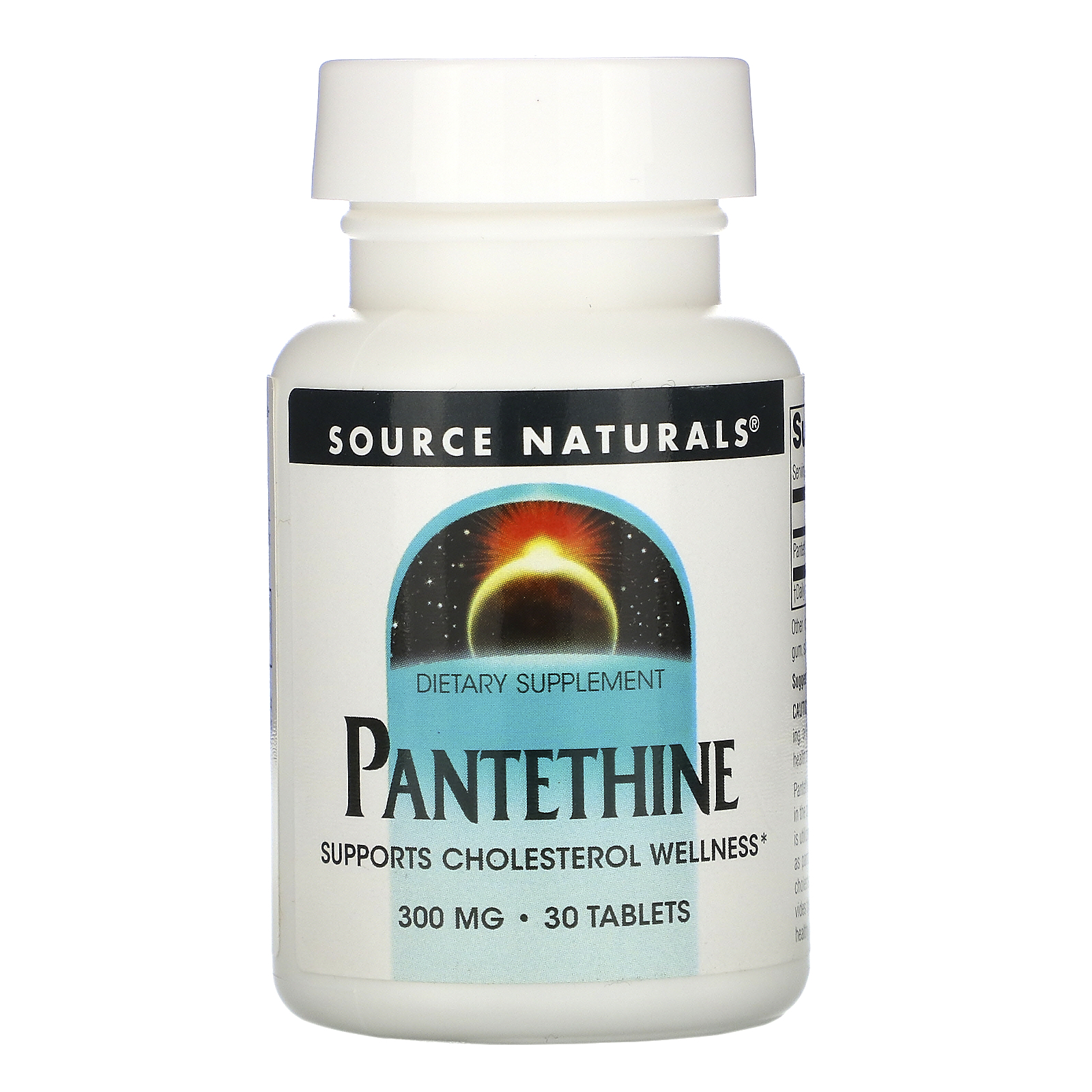 Source Naturals Pantethine, 300 mg, 30 Tablets - Walmart.com