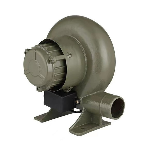 120W Small Household Blower, Cast Iron Single Phase Boiler Blower ,Stove Fan Centrifugal BBQ Blower ,Easy to Operate