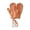 Orange, variant on Ticikt Kids Winter Mitten Gloves, Candy‑Color Knit Mittens with Neck Hanging Strings for Toddler Boys Girls