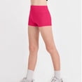 thumbnail image 4 of YOUYEDIAN Girls Athletic Shorts Kids High Waist Biker Dance Gymnastics Shorts Comfy Yoga Active Workout Volleyball Shorts (Hot Pink, 11-12 Years), 4 of 6