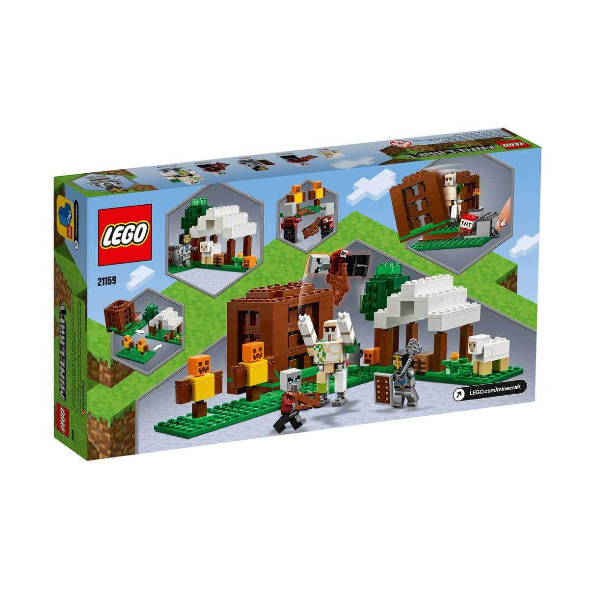 eksplodere At bidrage Haiku LEGO Minecraft Pillager Outpost 21159 - Walmart.com