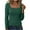 Summer Tops Army Green, variant on Womens Spring Clothes, Long Sleeve Shirts for Women Sexy Fashion Solid Color Lace Patchwork Crewneck T-Shirts