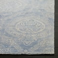thumbnail image 3 of SAFAVIEH Marbella Driskoll Medallion Area Rug, Blue/Ivory, 4' x 6', 3 of 7