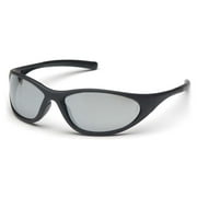 Matte Black Frame/Silver Mirror Lens