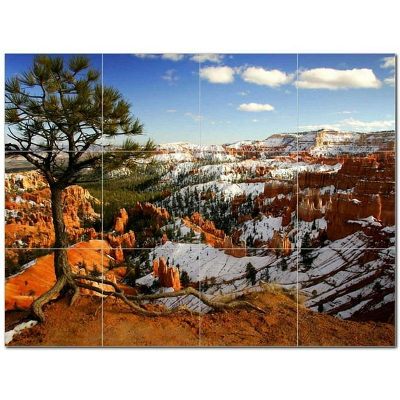 National Park Ceramic Tile Mural Kitchen Backsplash Bathroom Shower 405641-XL43