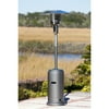 Well Traveled Living Hammer Tone Silver Standard Series Patio Heater