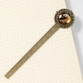 thumbnail image 4 of Pangolin Lace Bookmark in Antique Bronze - Book Markers for Book Lovers, 4 of 5