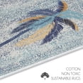 thumbnail image 3 of Sussexhome Toilet Mat - Machine Washable & Absorbent Bath Rugs for Bathroom Floor - Plush, Non Slip Bath Rug - Polyester & Cotton Bathroom Rugs with Printed Pattern Design - 20”x24" Bathroom Mats, 3 of 6