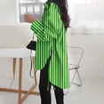 thumbnail image 4 of Ovticza Womens Button Down Shirts Casual Long Sleeve Dress Shirt Striped Print Oversized Work Blouse Top Green 2XL, 4 of 6