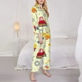 thumbnail image 3 of Balery Heavy Equipment Pattern Pajama Sets for Women Long Sleeve 2 Piece Sleepwear Loungewear Sets Soft PJ's with Pockets Long Sleeve Comfy Pj Sets-Large, 3 of 7