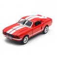 thumbnail image 4 of 1:32 Alloy Diecast Classic Ford Mustang GT 1967 GT500 Vintage Model Classic Pull Back Toy Car Miniature Vehicle Replica Kid Gift, 4 of 9