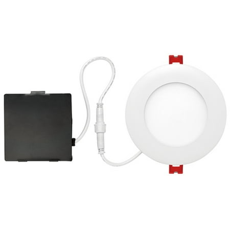 

Globe Electric 4 White Finish LED Integrated Ultra Slim Recessed Kit 9W 540 Lume