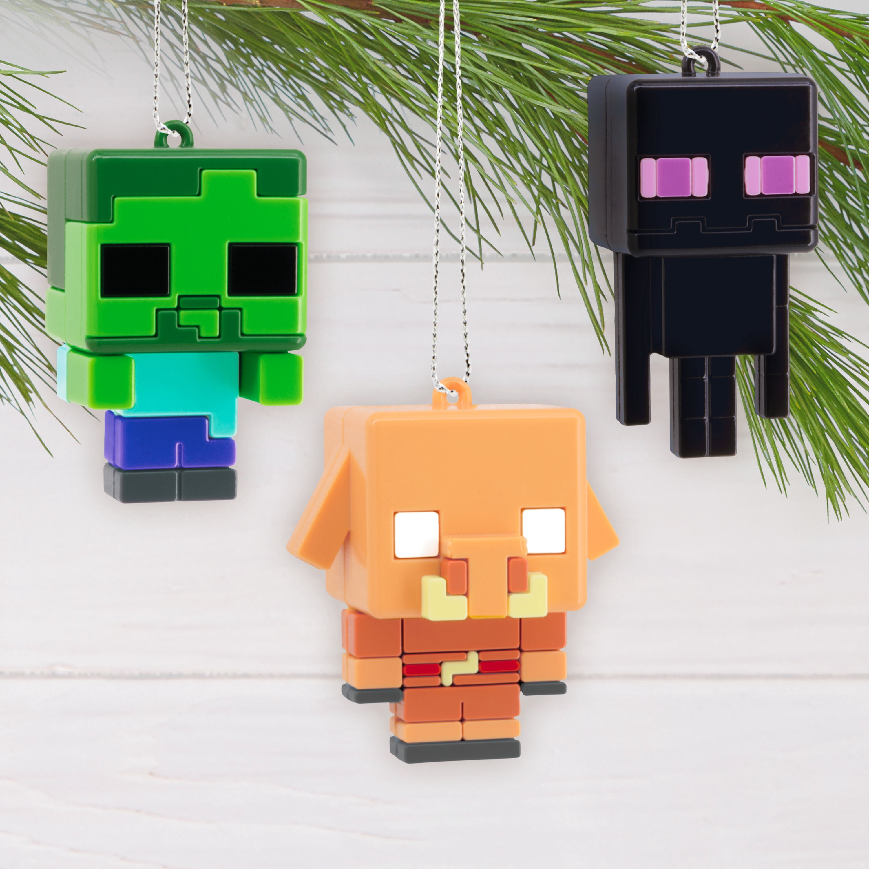 Hallmark Christmas Ornament (Minecraft Mystery Series 1, Shttrprf), 1 Count